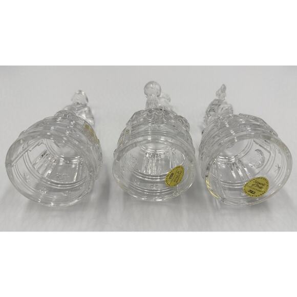 Princess House Crystal Figurines Moment of Pride Soccer Players 3pc Set